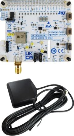 STMicroelectronics GNSS And Inertial Sensors Expansion Board For STM32 MPU Expansion Board for X-STM32MP-GNSS1 Arduino [X-STM32MP-GNSS1]; 328-789
