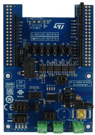 STMicroelectronics Industrial Digital Output Expansion Board Based On IPS4260LM For STM32 Nucleo Expansion Board [X-NUCLEO-OUT07A1]; 328-790