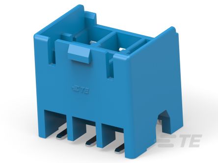 TE Connectivity Compact Power Connector Surface Mount Plug, 6, 10A, 300 V AC [2371336-3]; 328-949