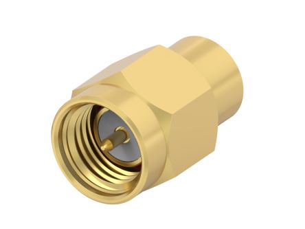 Linx Straight SMA Low Power RF Terminator, Free Hanging (In Line), 18GHz, 1W Average Power Rating [2467918-2]; 328-958