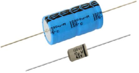 Vishay 2.2 → 15000μF Aluminium Electrolytic Capacitor 6.3 → 100V dc, Through Hole - MAL213836109E3 [MAL213836109E3]; 328-960