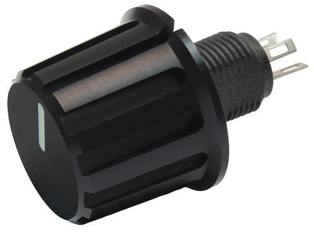 Vishay P16F 4.7kΩ Rotary Potentiometer 1-Gang Panel Mount, P16FNM472MARSD [P16FNM472MARSD]; 329-063