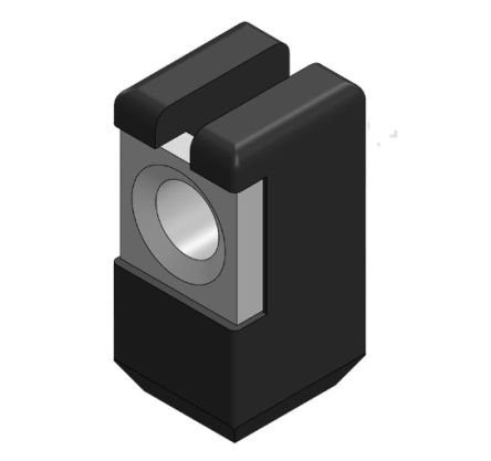 FCT from Molex, 1731120 Series Threaded Block For Use With D-sub Connector [1731120300]; 329-074