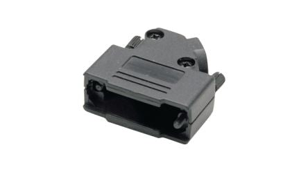 Encitech Connectors 6560 Series Plastic D Sub Backshell, 9 Way [6560-0107-11]; 329-436