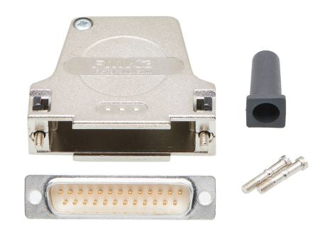 FCT from Molex, FCT Series D-Sub Connector Backshell For Use With D-Sub Connectors [FMK3-25P-6190 / 1731140971]; 330-155