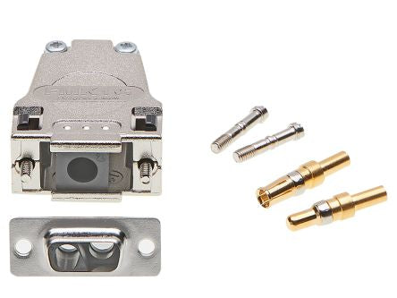 FCT from Molex, FCT Series D-Sub Connector Backshell For Use With D-Sub Connectors [FMK1G-2W2SC-6193 / 1731140980]; 330-166