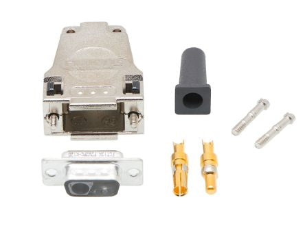 FCT from Molex, FCT Series D-Sub Connector Backshell For Use With D-Sub Connectors [FMK1G-2W2PC-6194 / 1731140981]; 330-167
