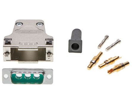 FCT from Molex, FCT Series D-Sub Connector Backshell For Use With D-Sub Connectors [FMK2G-3W3P-6196 / 1731140985]; 330-173