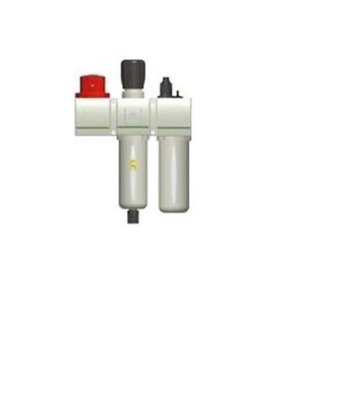EMERSON ? ASCO G 1/4 Filter Regulator Lubricator, Manual, Semi Automatic Drain, 25μm Filtration Size [A652A0000003392]; 330-956
