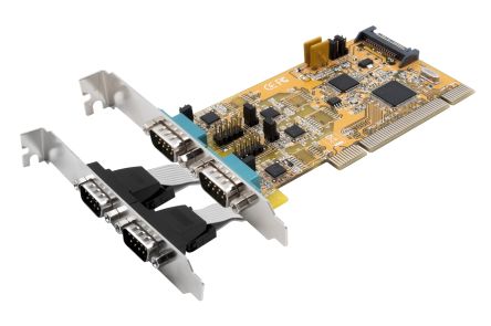 Exsys 4 Port PCI RS232, RS422, RS485 Serial Card [EX-42034]; 331-796