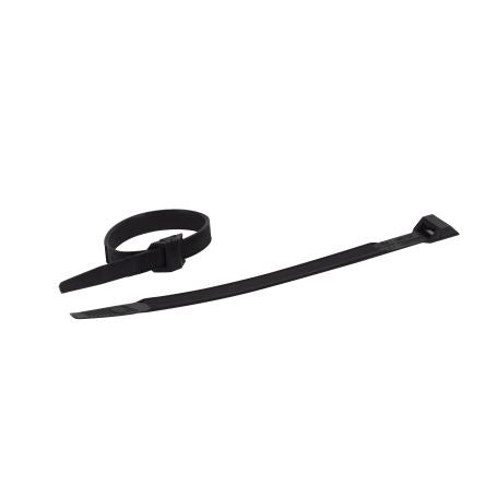 Legrand Cable Ties, Colson, 185mm x 9 mm, Black Plastic, Pk-100 [200863]; 333-958