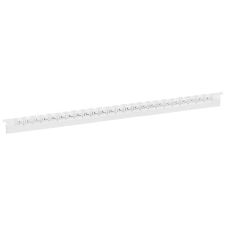 Legrand 037835 Cable Markers, White, Pre-printed "J", 0.8 → 2.2mm Cable, for Memocab, 037835 [037835]; 333-999