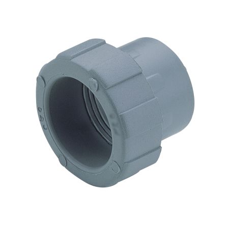 Legrand End Cap, Conduit Fitting, 20mm Nominal Size, Plastic, Grey [387071]; 334-011