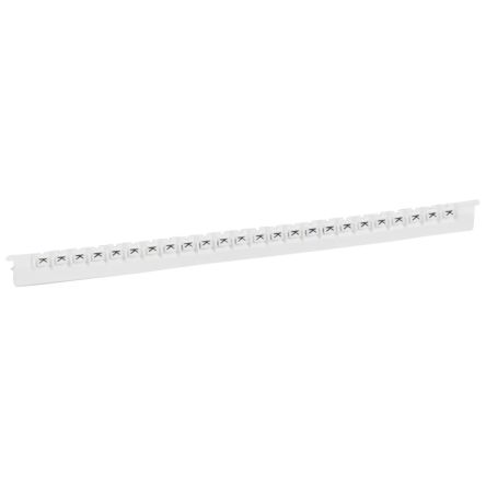 Legrand 037836 Cable Markers, White, Pre-printed "K", 0.8 → 2.2mm Cable, for Wiring, 037836 [037836]; 334-012