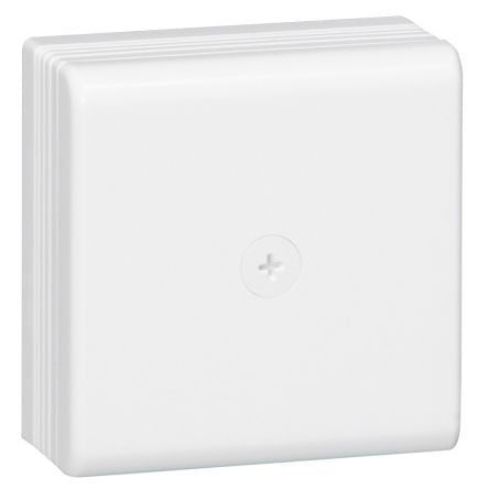 Legrand 030316 Series White Plastic Junction Box, 75 x 75 x 35mm [030316]; 334-026