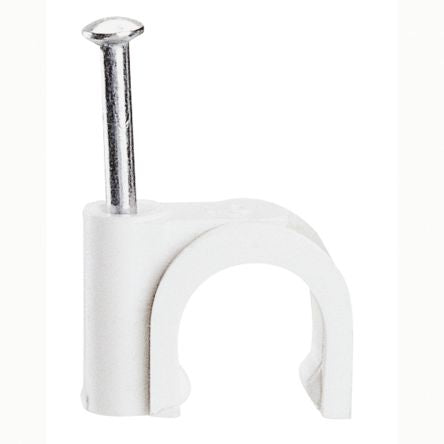 Legrand White Plastic Round, 10mm Max. Bundle [031559]; 334-028