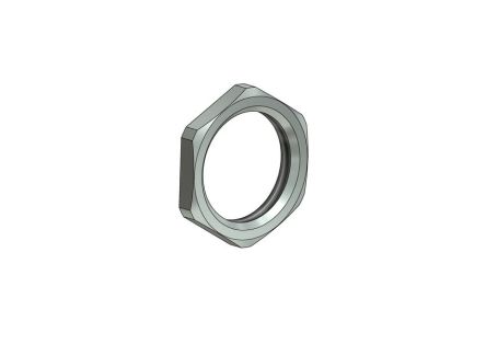 CONEC, Nickel Plated Copper Alloy, Zinc Alloy Hex Nut, RoHS Compliant, PG9mm [43-01156]; 334-187