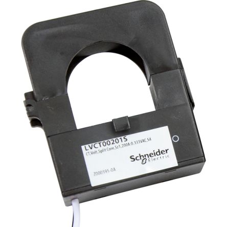Schneider Electric LVCT Series Split Core Current Transformer, 1.2kA Input, 0.333 V [LVCT01204S]; 335-060