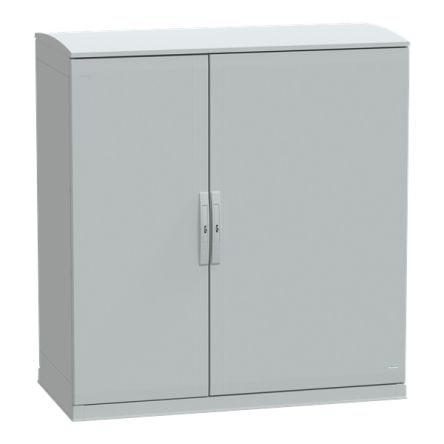 Schneider Electric PanelSeT Series Fibreglass Double Reinforced Polyester Double-Door-Door Floor Standing Enclosure, [NSYPHDZT12126P]; 335-103
