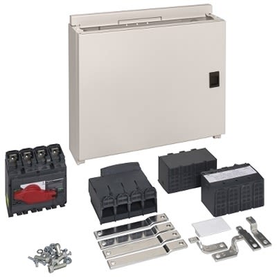 Schneider Electric Acti9 4 Phase Extension Box, 200 A [SEA9PNI2004]; 335-401