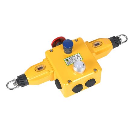 IDEM GLHD Rope Pull Switch, 4NC/2NO, Horizontal, Vertical [141001A]; 335-598