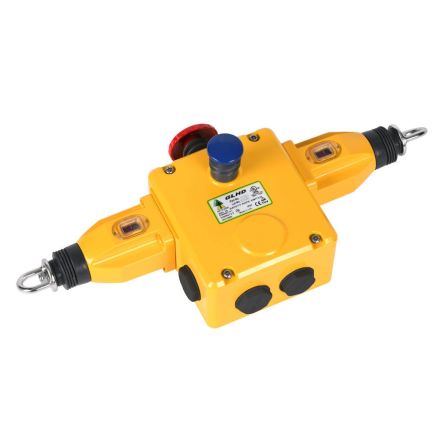 IDEM GLHD Rope Pull Switch, 4NC/2NO, Horizontal, Vertical [141039]; 335-600