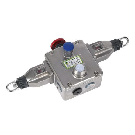 IDEM GLHD Rope Pull Switch, 4NC/2NO, Horizontal, Vertical [145001A]; 335-605