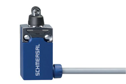 Schmersal PS116 Series Roller Plunger Switch, 2NC/1NO, IP66, IP67, 6P, Plastic Housing, 240V ac ac Max, 1.5A Max [PS116-T12-LR200-R200]; 335-717