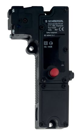 Schmersal AZM190 Series Solenoid Interlock Switch, Power to Lock, 24V dc, NC, NO [AZM190-11/01RKAT-24VDC]; 335-822