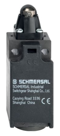 Schmersal ZR Series Roller Plunger Switch, NC, NO, IP65, IP67, Plastic Housing, 230V ac ac Max, 4A Max [ZR236-11Z-M20]; 335-913