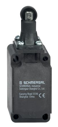Schmersal ZR Series Roller Plunger Switch, NC, NO, IP65, IP67, Plastic Housing, 230V ac ac Max, 4A Max [ZR 336-11Z-M20]; 335-914