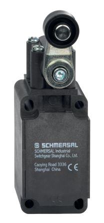Schmersal T4VH Series Roller Lever Switch, NC, NO, IP65, IP67, Plastic Housing, 230V ac ac Max, 4A Max [T4VH 336-11Z-M20]; 335-926