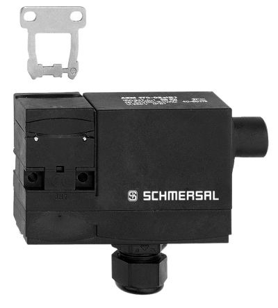 Schmersal AZM170 Series Solenoid Interlock Switch, Power to Unlock, 24V ac/dc, 2NC, Actuator Included [AZM 170-02ZRI-B6L-2197 24VAC/DC]; 336-209
