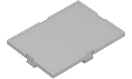 RS PRO, 41.5 x 29.95 x 5.05mm, ABS, Polycarbonate DIN Rail Enclosure [0]; 336-871