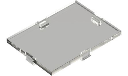 RS PRO, 41.5 x 29.95 x 4.8mm, ABS DIN Rail Enclosure [0]; 336-874