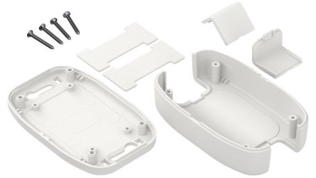 RS PRO White ABS General Purpose Enclosure, 110 x 70 x 33mm [0]; 336-937