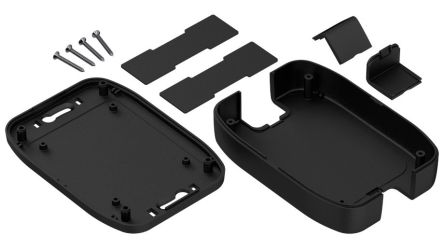 RS PRO Black ABS General Purpose Enclosure, 135 x 95 x 33mm [0]; 336-939