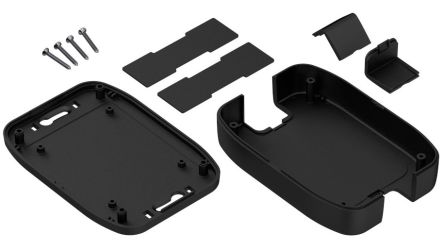 RS PRO Black ABS General Purpose Enclosure, 150 x 100 x 33mm [0]; 336-943