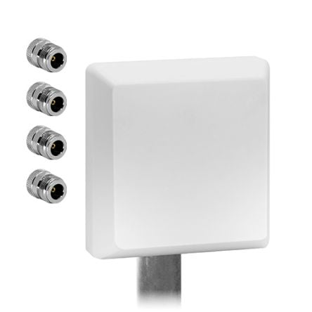 Siretta OSCAR64/5M/SMAM/LL/29 Panel Multiband Antenna with SMA Male Connector, 4G, 5G [OSCAR64/5M/SMAM/LL/29]; 337-025