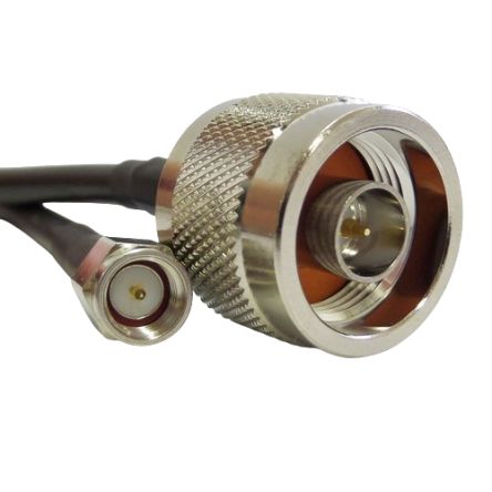 Siretta ASMR Series Male SMA to Male N Type, 6m, Coaxial Cable Coaxial, Terminated50 Ω [ASMR600A058L13]; 337-038