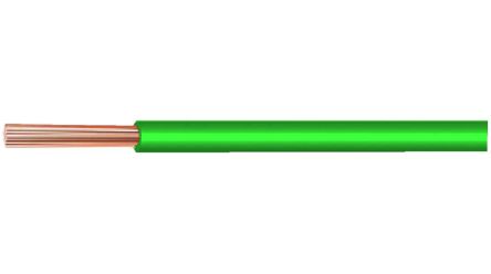 Huber+Suhner RADOX 155 Series Green 0.75 Hook Up Wire, 14 AWG, 100m, Cross Linked Polyolefin Insulation, RADOX 155 2.5 [RADOX 155 2.5 MM2 GREEN]; 338-953