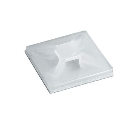 Thomas & Betts Self Adhesive Black Cable Tie Mount 29 mm x 29mm, 7.6mm Max. Cable Tie Width [TC 5347 A]; 338-968