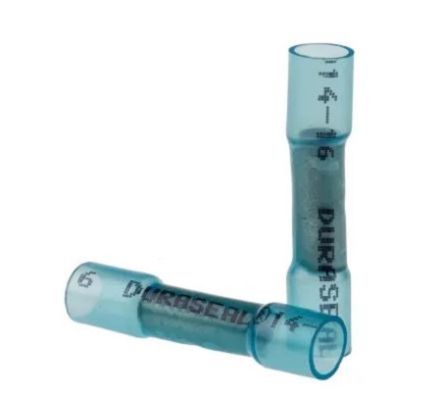TE Connectivity, DS-14 Butt Splice Connector, Blue [DS-14-16-RS]; 339-062