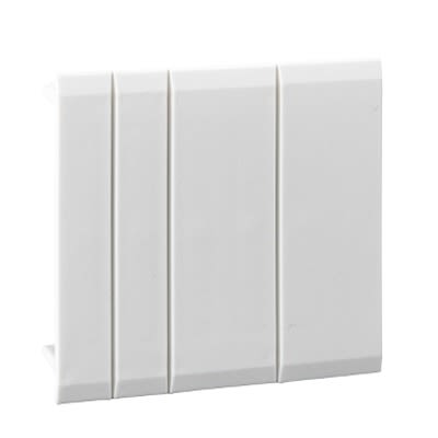 Schneider Electric Acti9 Series Blanking Plate for Use with Distribution Board [SEDNBP3]; 339-652