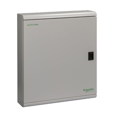 Schneider Electric Acti9 1 Phase Distribution Board Enclosure, 34 Way [SEA9BN8SXP]; 339-819