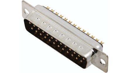 Encitech Connectors DM 25 Way Solder D-sub Connector Plug, 2.77mm Pitch [2101-0200-03]; 339-863