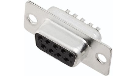 Encitech Connectors DM 9 Way Solder D-sub Connector Socket [2101-0200-11]; 339-865