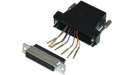 Encitech Connectors 2112 Series Steel D Sub Backshell, 9 Way [2112-0100-01]; 339-874