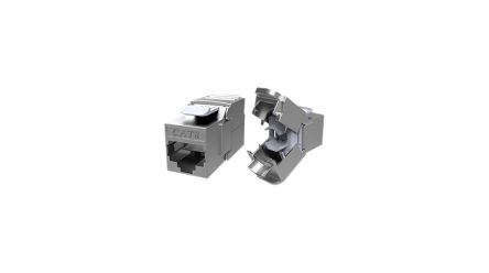 Encitech Connectors 3261 Series Female Ethernet Connector, Cat8 Straight 1 Port 1 -Way [3261-0023-01]; 339-896