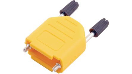 Encitech Connectors DPPK-SLIM Series Plastic D Sub Backshell, 9 Way [6353-0105-01]; 339-898